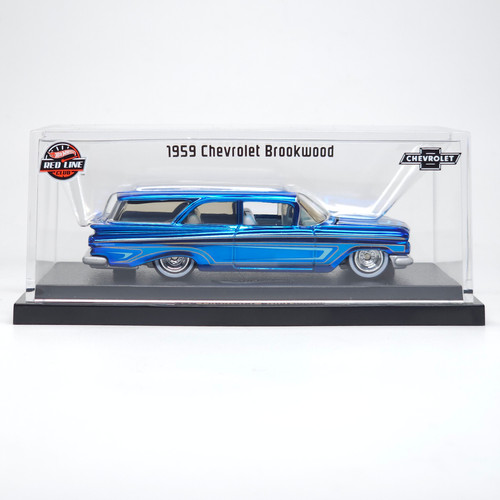 Hot Wheels RLC 1959 Chevrolet Brookwood Blue | RDDC Diecast