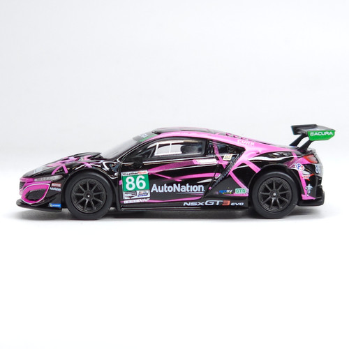 MINI GT ミニGT　ACURA NSX GT3 EVO　2019 IMSA MINI GT 1:64 Acura NSX GT3 EVO #86 IMSA 2019 Sahlen's Six