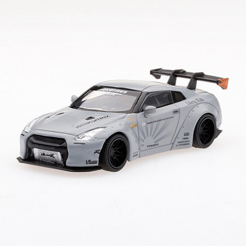 Mini GT LB☆Works Nissan GT-R Matte Grey #003 | RDDC Diecast