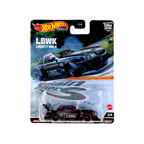 Hot Wheels Mountain Drifters LB-ER34 Super Silhouette Nissan