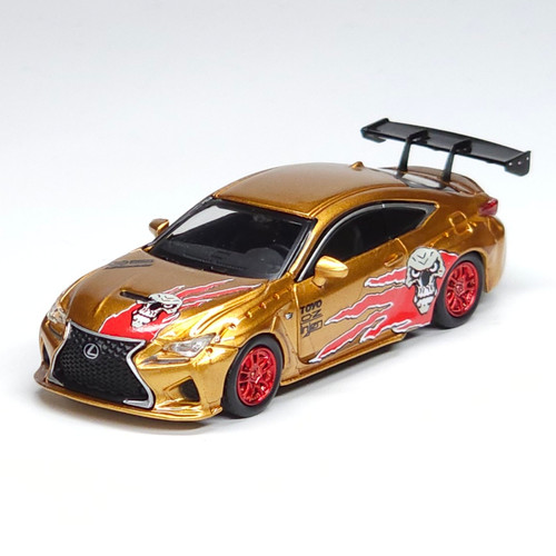 LEXUS RCF 1/64 ミニカー フィギュア付き TIMI MICRO 1/64 Time Micro Lexus RC F RCF Widebody (Metallic Pink
