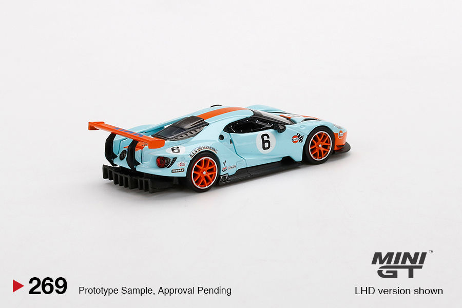 Thumbnail: Mini GT Ford GT LM Gulf Blue/Orange#269