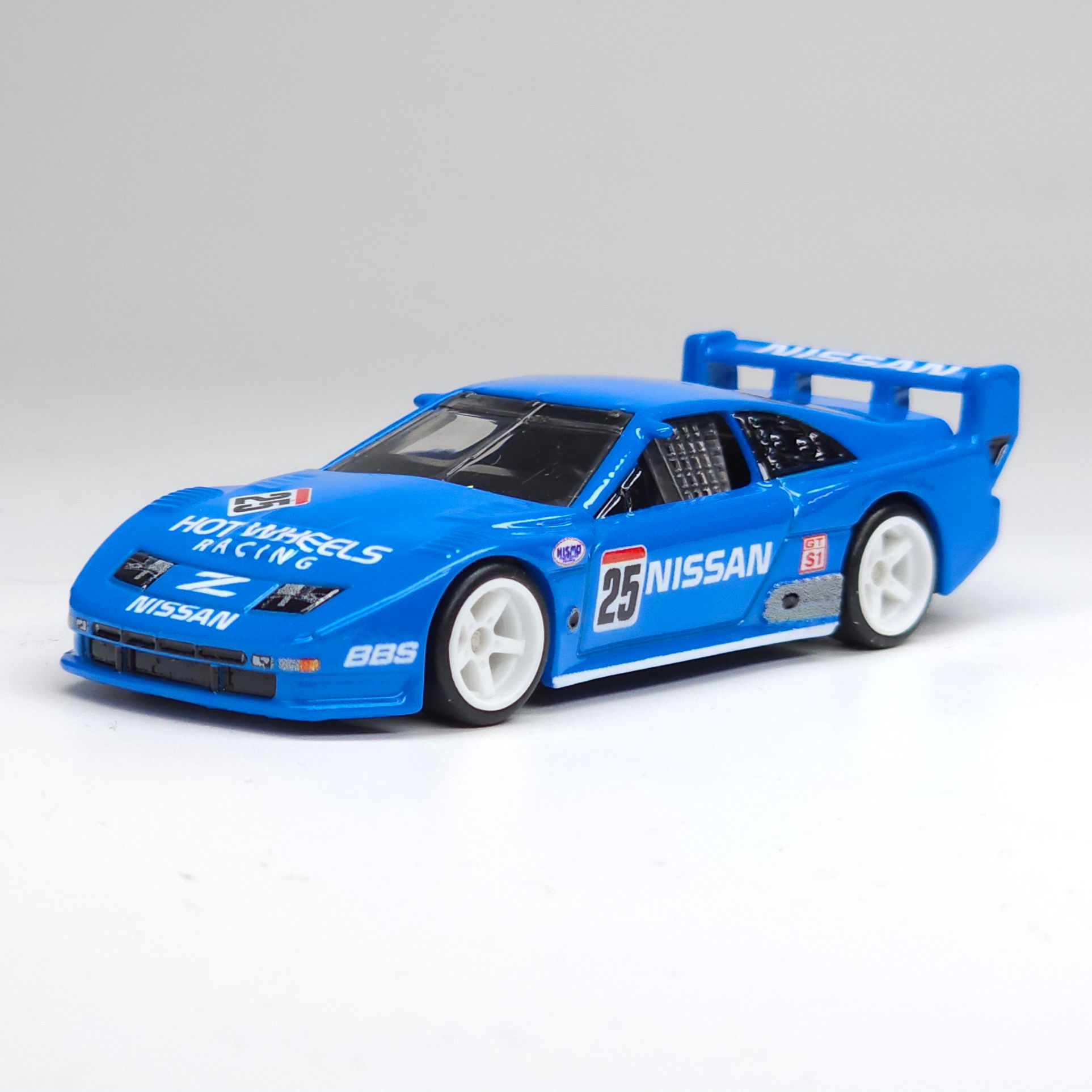 Hot Wheels Silhouettes Nissan 300ZX Blue 3/5