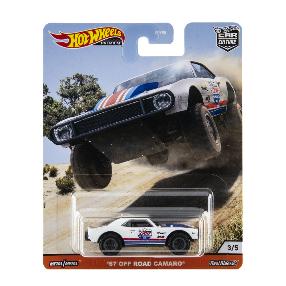 Hot Wheels Car Culture Wild Terrain '67 Off Road Camaro