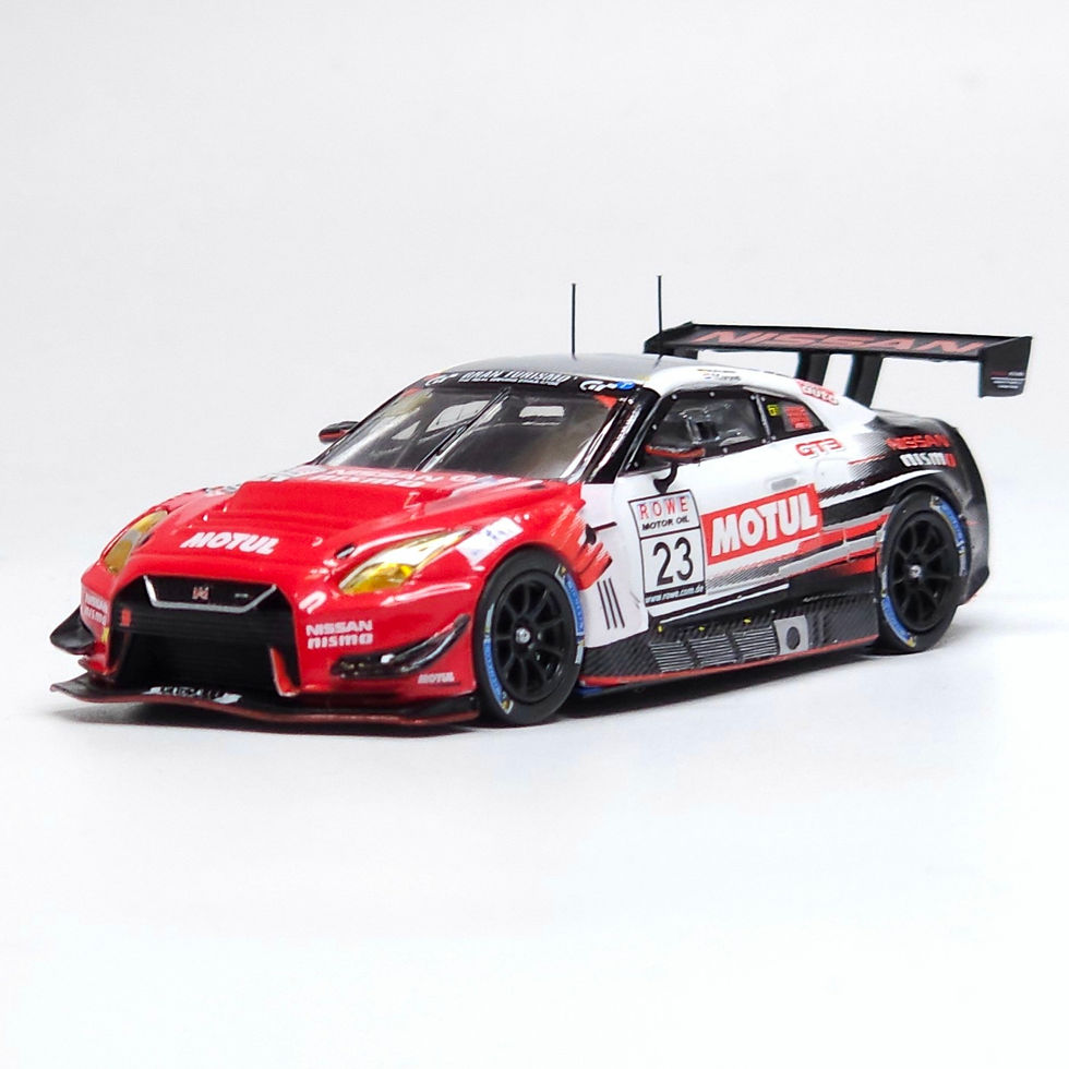 Thumbnail: Tarmac Works Hobby 64 Nissan GT-R Nismo GT3 2017 w Container  #23