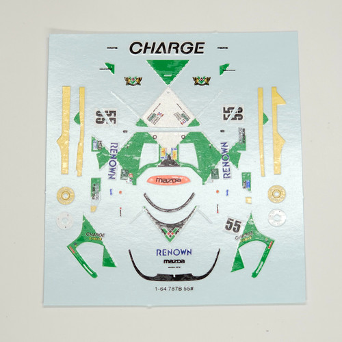 MotorHelix Mazda 787B Full Detail Kit Bare Model w Decals | RDDC