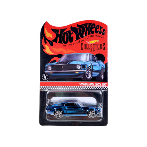 2017 Hot Wheels BLUE 70 MUSTANG BOSS 302 RLC Redline Club 06583/07000 | eBay | HW RLC マスタング ボス302 ブルー | ミニカー | Ofmlah