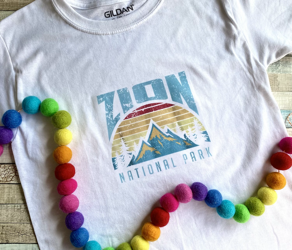 Thumbnail: T-Shirt of Retro National Parks 