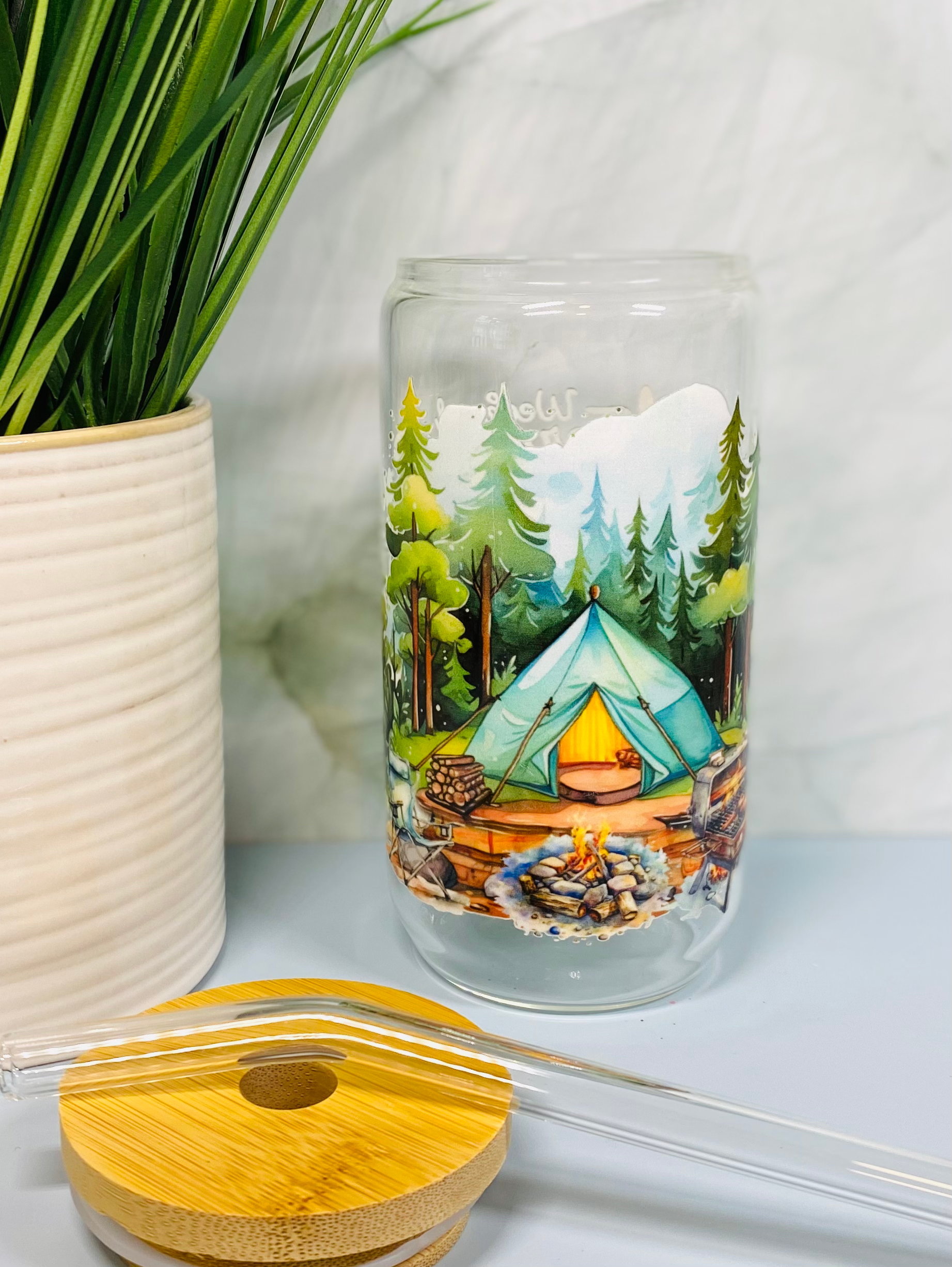 Glassware for Camping with a Chance of Drinking