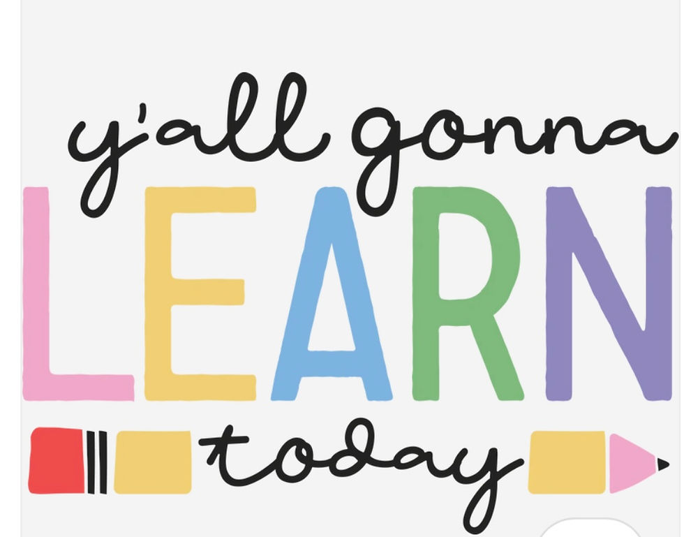 Y’all Gonna Learn Today teacher apparel