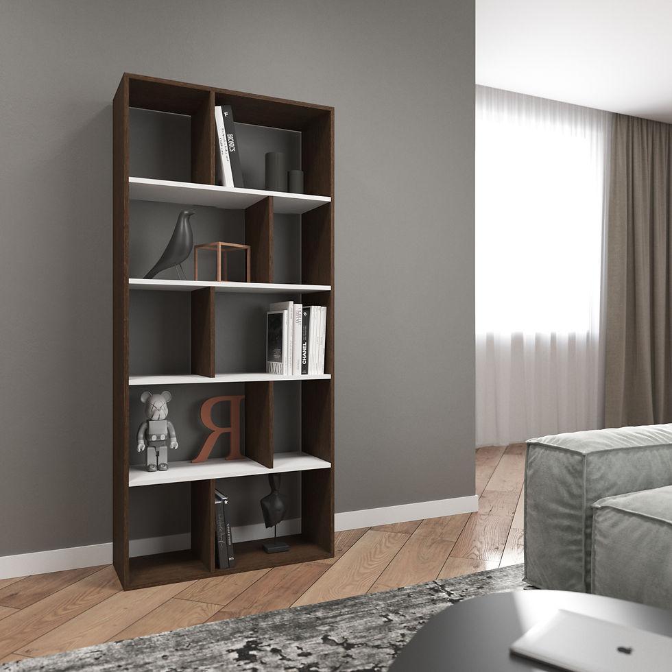 Прев'ю: Cтелаж для книг та декору D-1