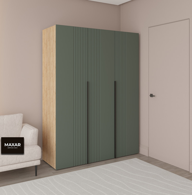 Прев'ю: Шафа трьохдверна розпашна П-17