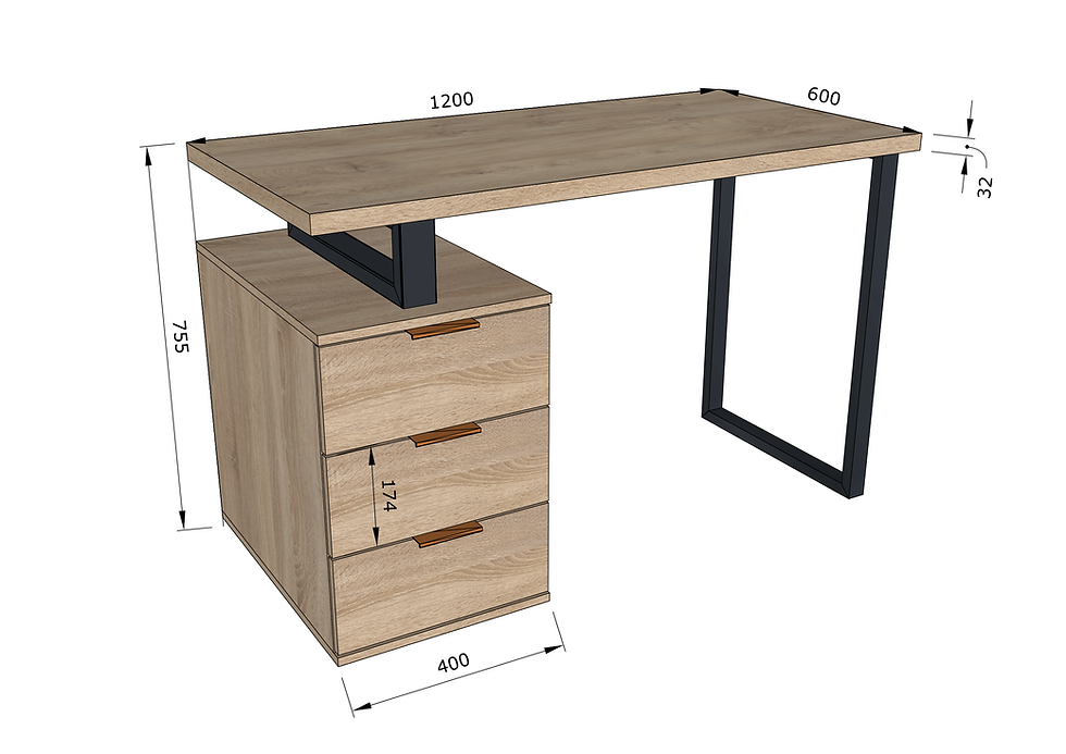 Прев'ю: Стіл комп’ютерний МХ0003