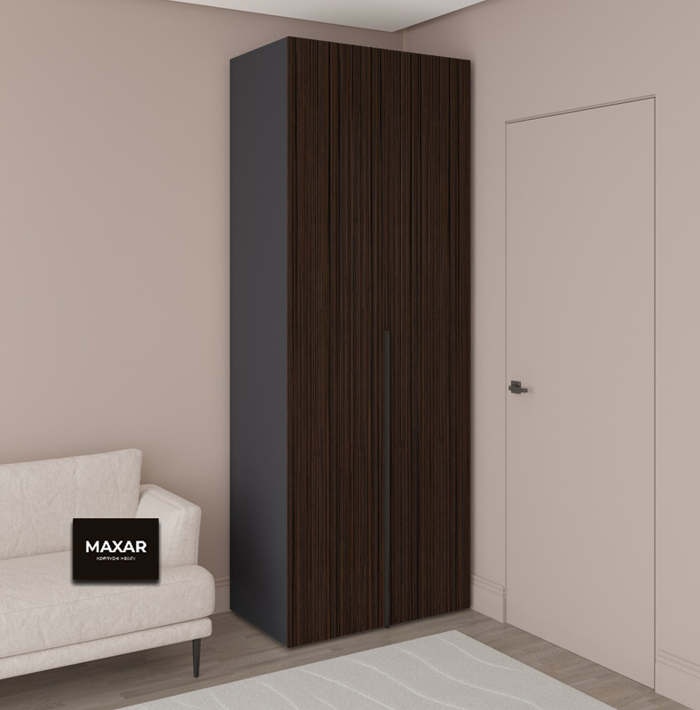 Прев'ю: Шафа для одягу з полицями П-12