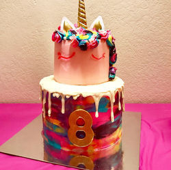 8" & 6" 2 Tiered Cake