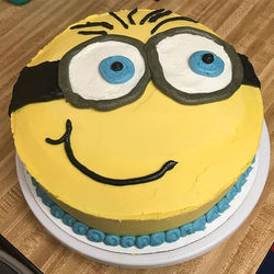 8" Minion Cake