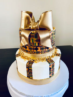 2 Tier 8" & 6" Cake