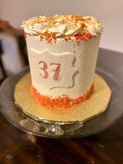 Strawberry Crunch Cake