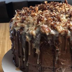 8" German Chocolate Cake