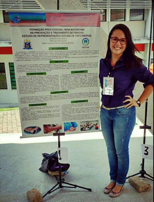 Estudante do LECIONAI apresenta trabalho no I Encontro Internacional Inovação no Ensino na Saúde e E