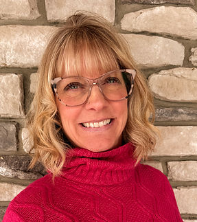 Donna DeGeorge, smiling and happy