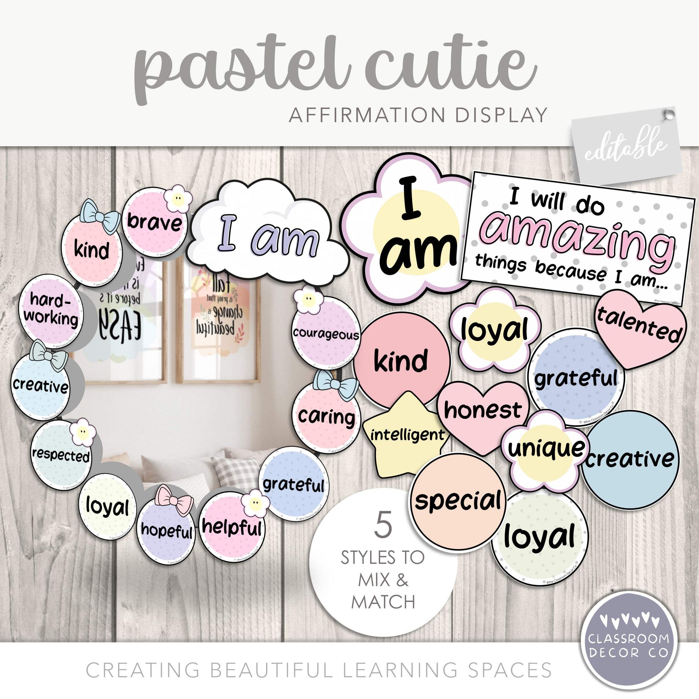 Pastel Cutie | Affirmations