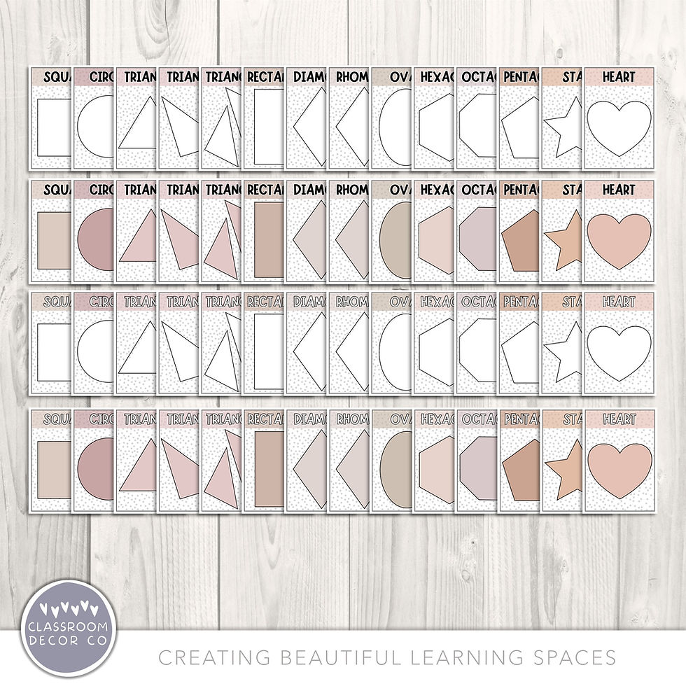 Thumbnail: Modern Neutrals | Shapes Posters