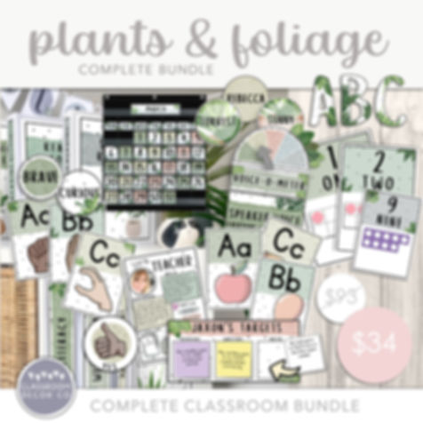 Plants and Foliage | Complete Classroom Bundle