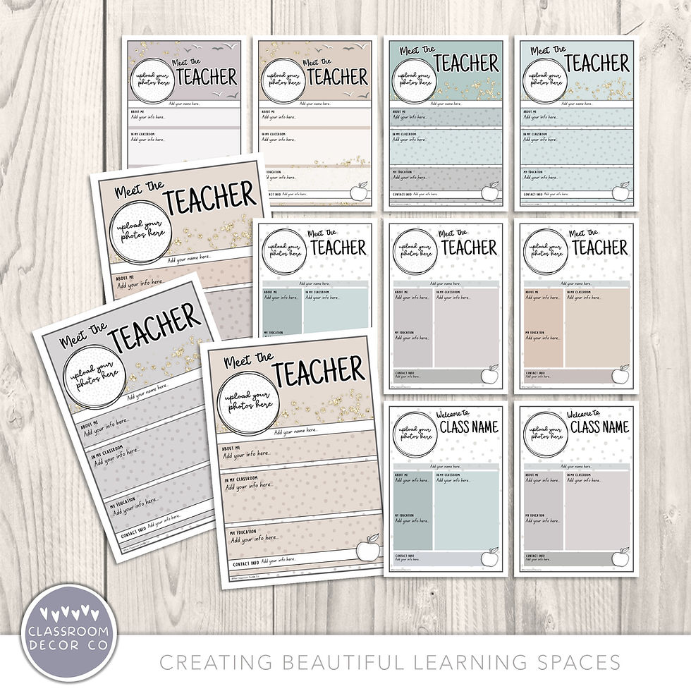 Thumbnail: Beachy Boho | Meet the Teacher