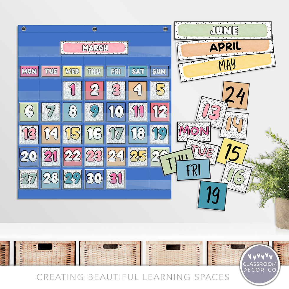 Thumbnail: Dotty Watercolor | Calendar
