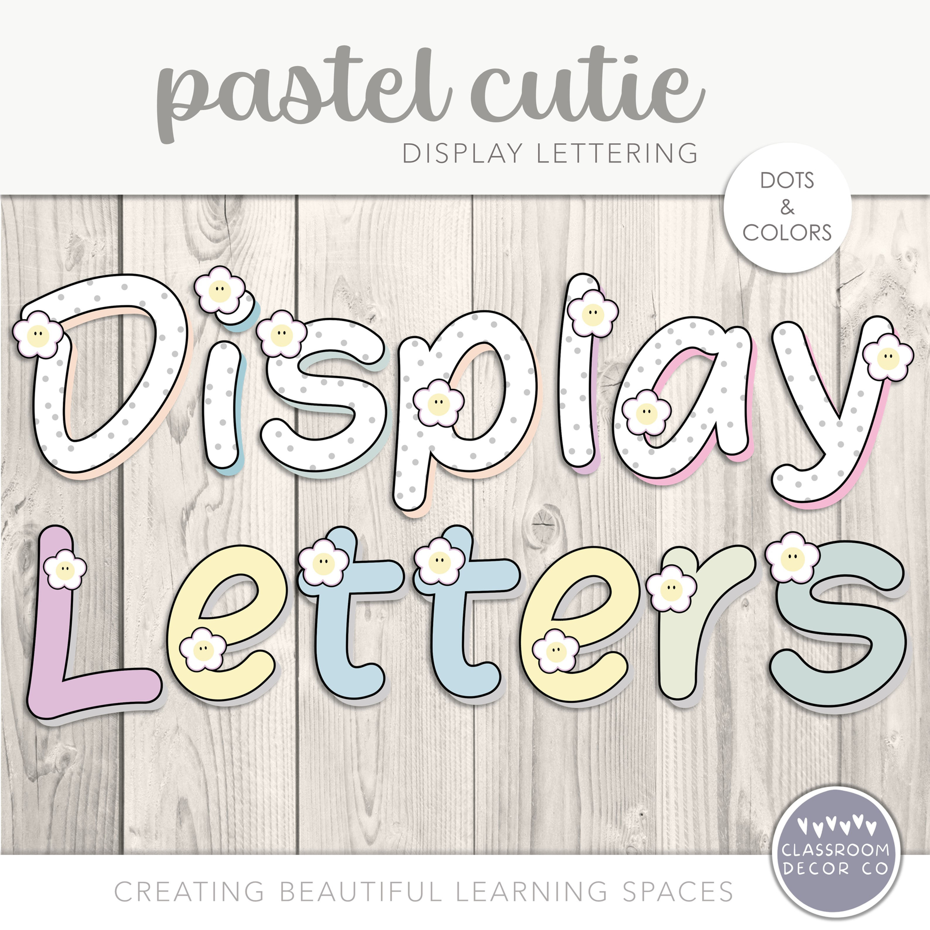 Pastel Cutie | Display Lettering
