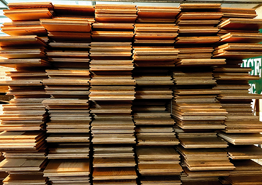 Unfinished hardwood