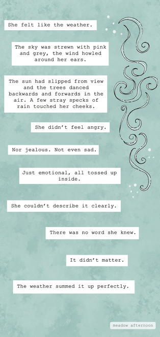 The Weather - Mini Paragraphs - Meadow Afternoon