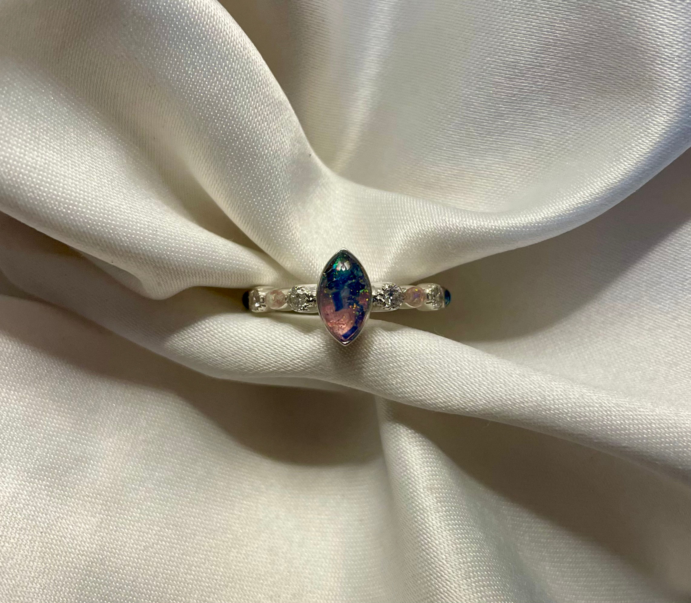 The Laurel Marquise Ring