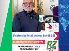 REPLAY RZ / L'entretien local du jour (19 03 26) - Jean Pierre présente la fédération Secours Populaire à Marvejols