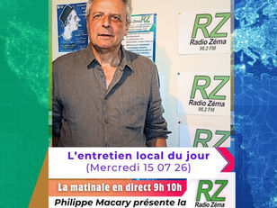 L'entretien local jour 15 07 26 RZ Philippe Macary la Grange du Chaylaret Termes
