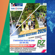 L'entretien local du jour (21 04 26)   Léna présente l'édition Trans'Occitanie du 1er au 11 06 26 dans la région, et du Tarn au Gard en passant par l'Hérault. Replay sur radio zema . com !