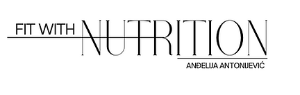 Logo Fit with Nutrition