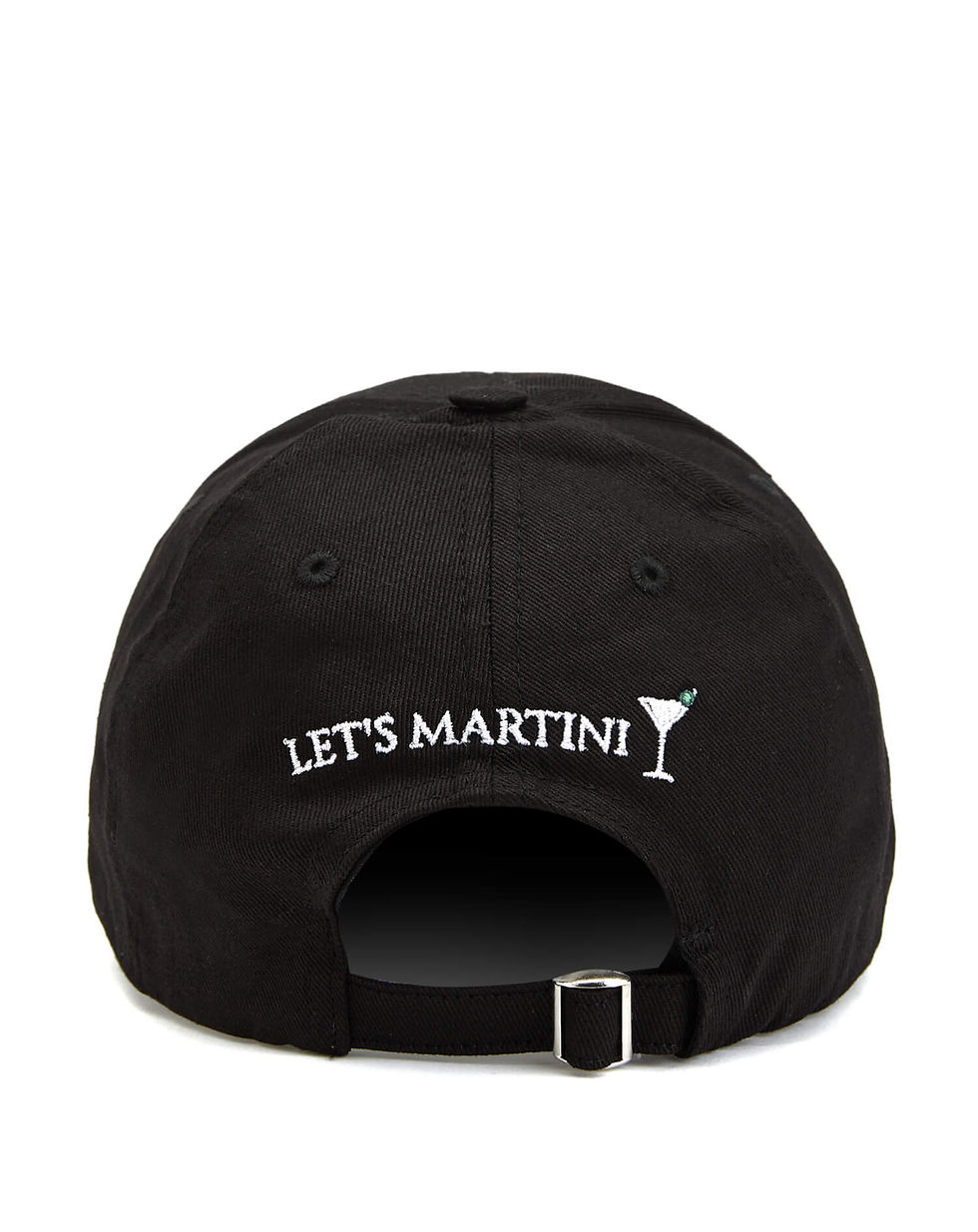 Küçük resim: Let's Martini Gümüş Tek Göz Tak-Çıkar Siyah Şapka