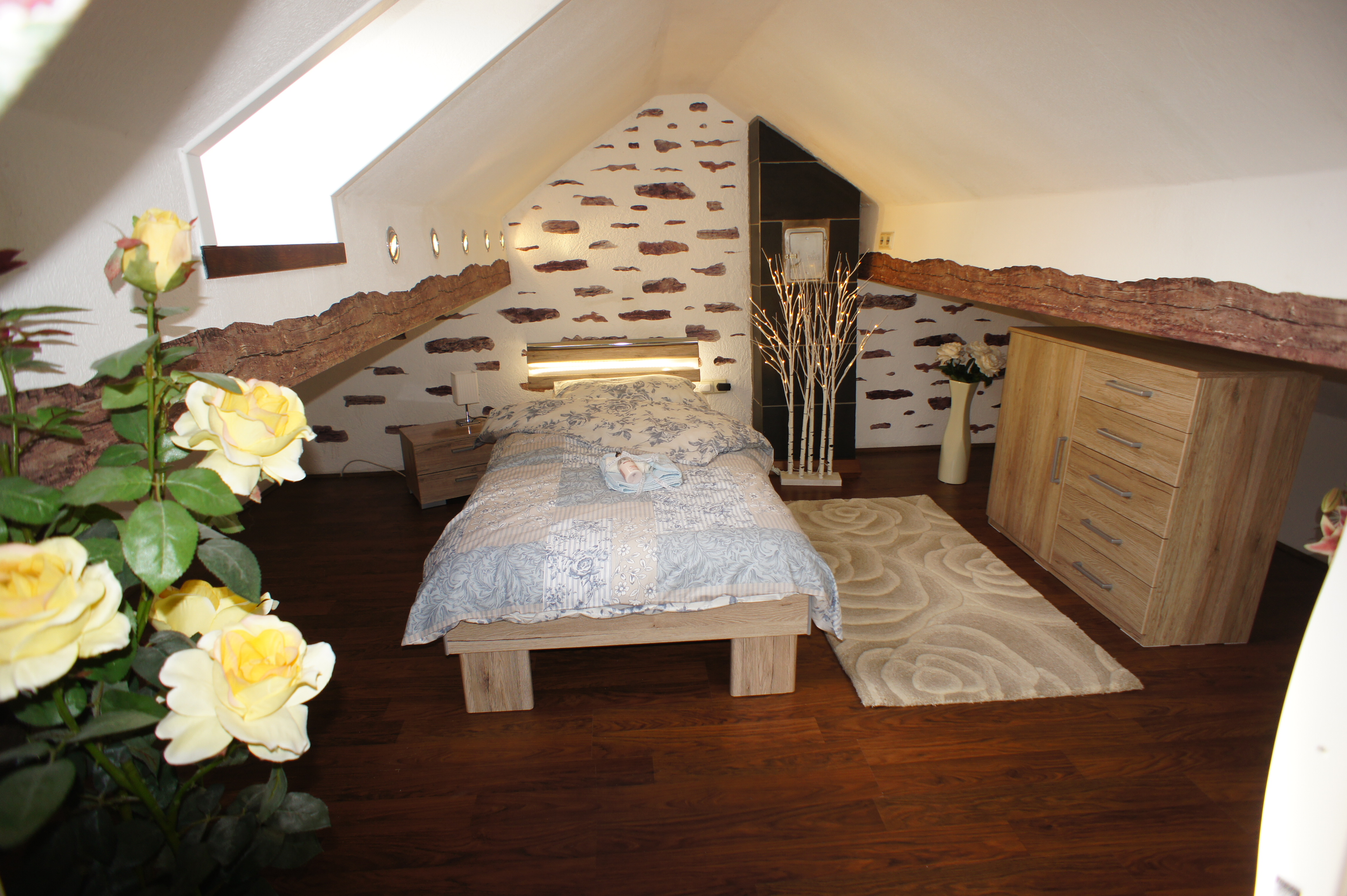 Schlafzimmer im Dachgeschoss