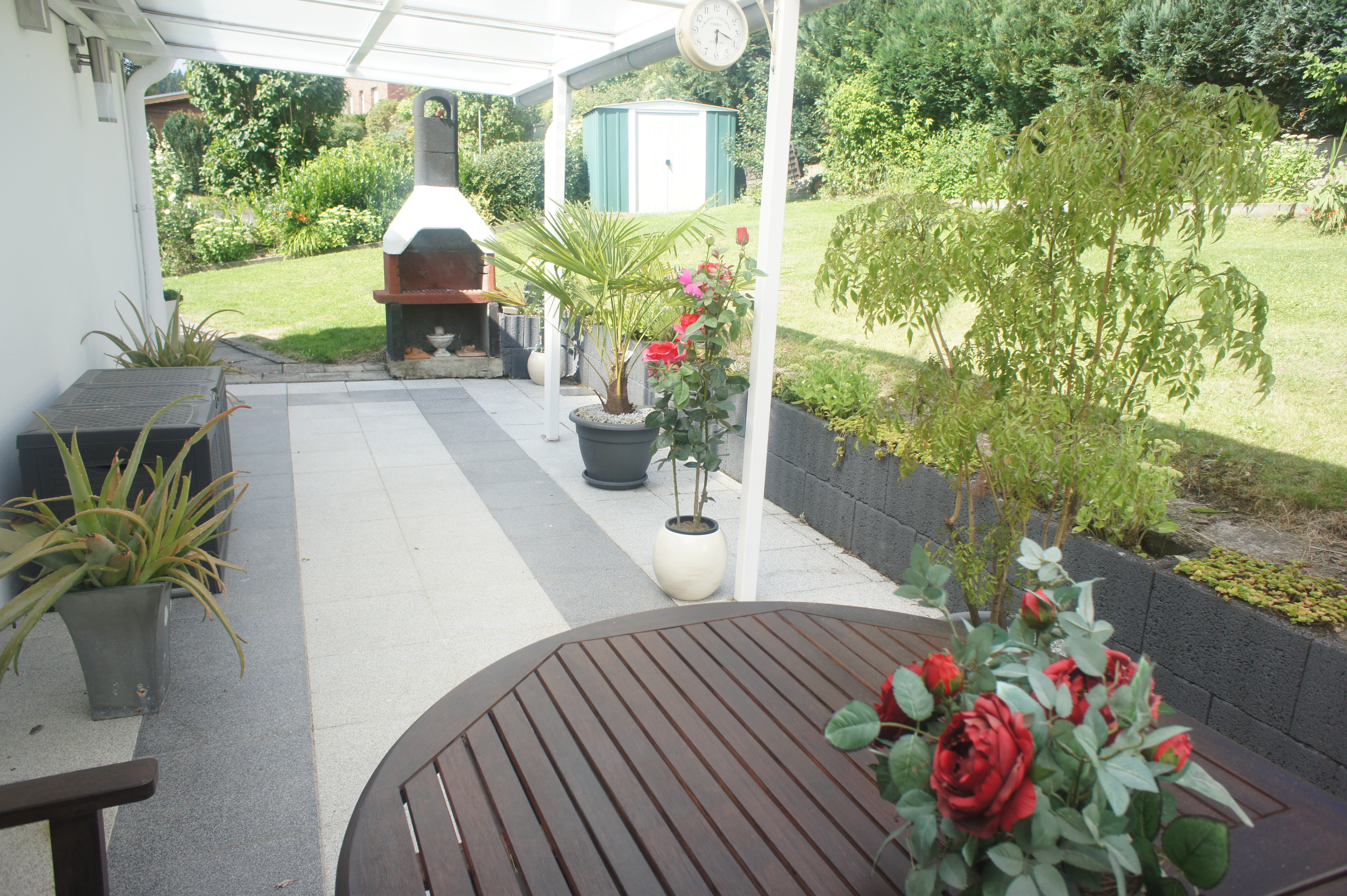 Eifel ferienhaus terasse und garten