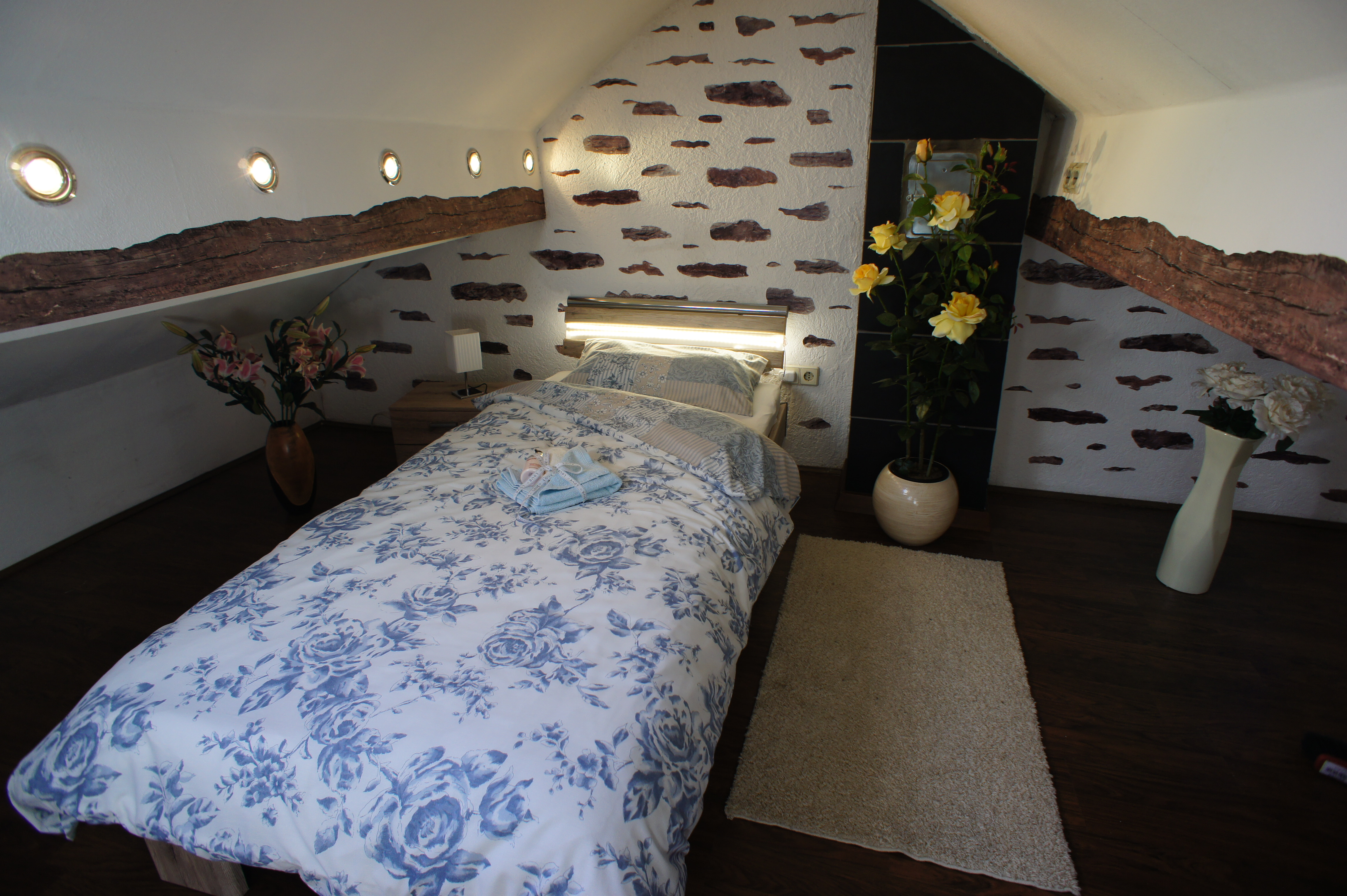 Schlafzimmer im Dachgeschoss