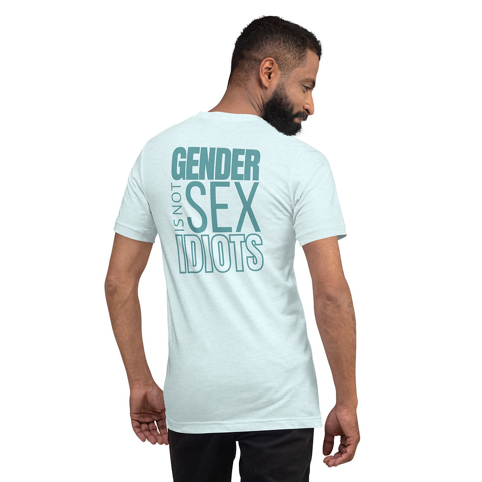 Thumbnail: Biology Dropout Tee - Heather Blue