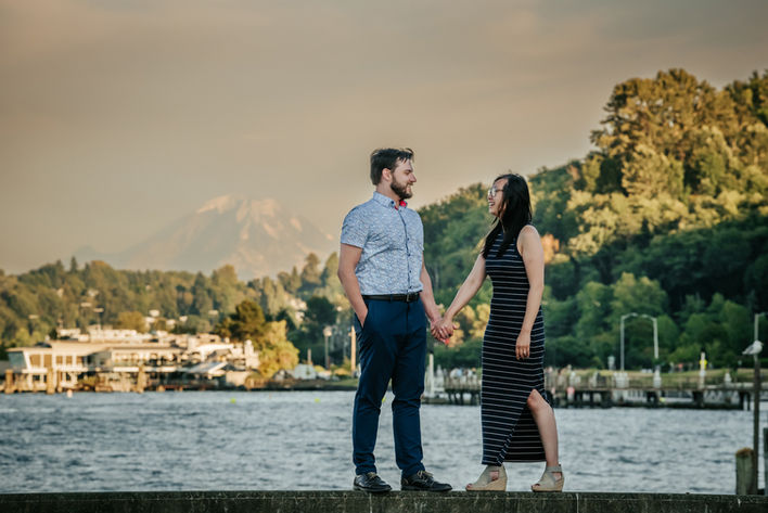 Alki Engagement Session