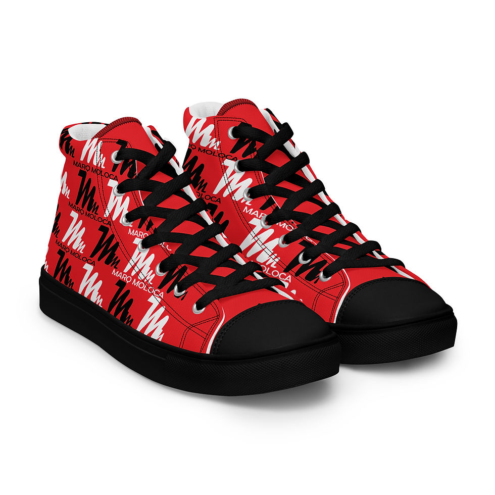 Thumbnail: Mm Women's Canvas High Top Sneakers