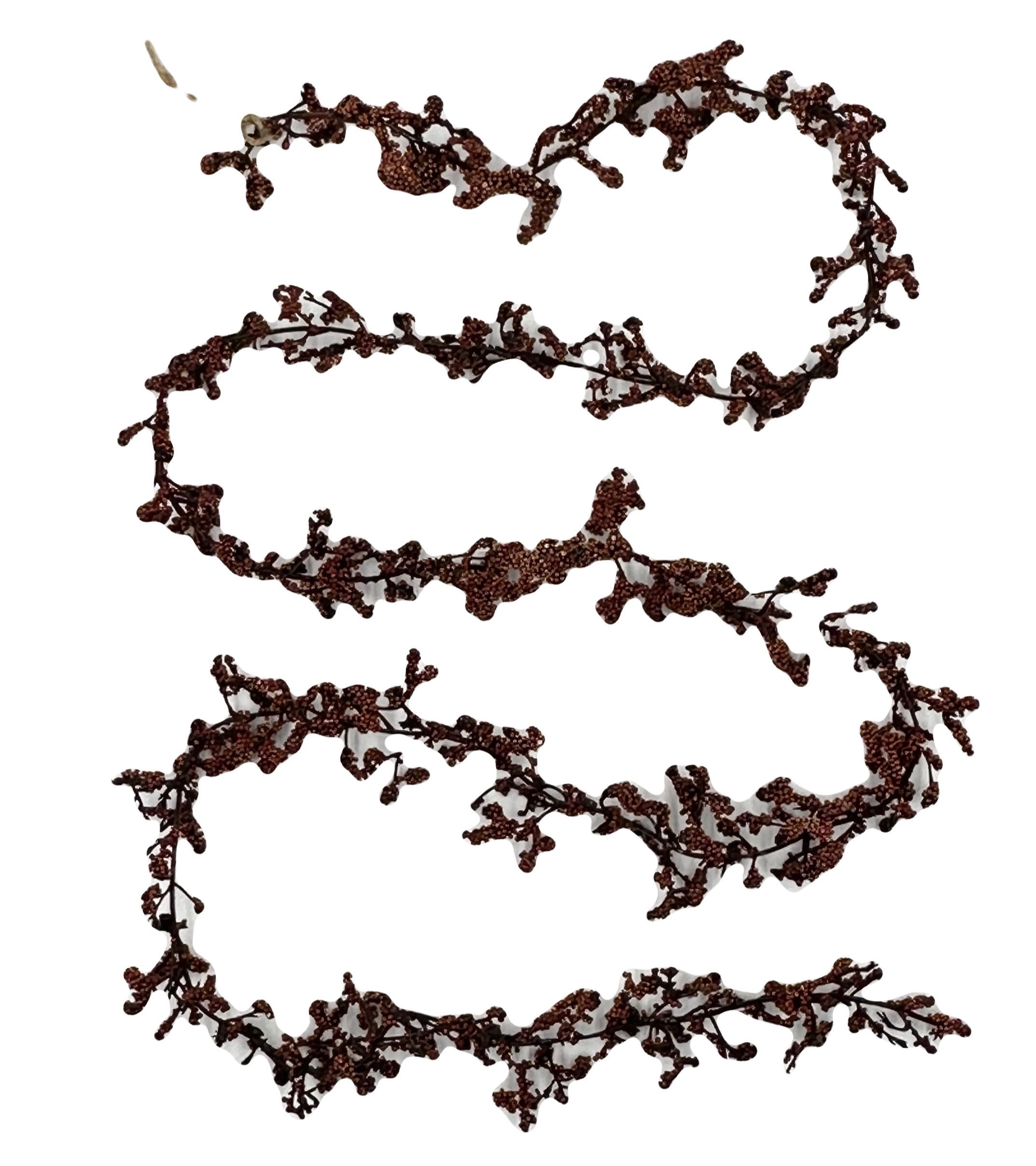 Foam Berry Garland Dark Orange