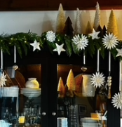 Thumbnail: Recycled Paper Snowflake Orn (Large)