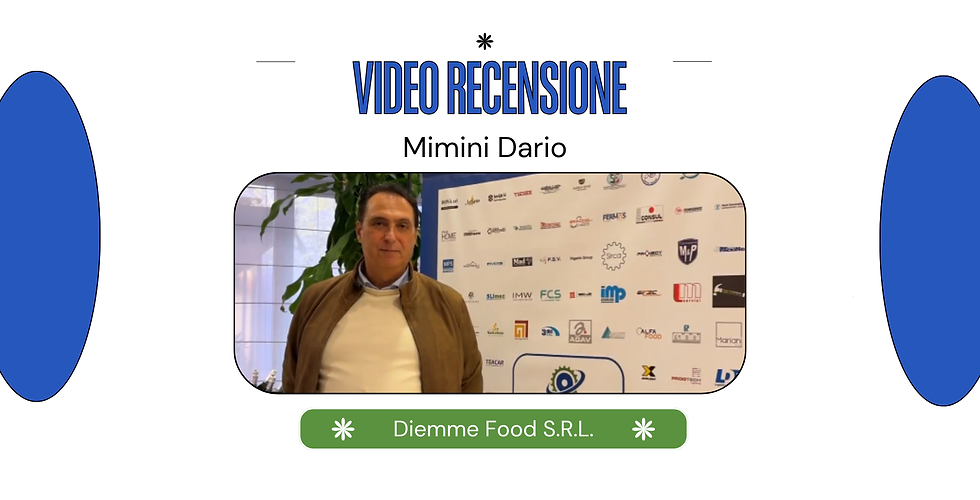 Video Recensione di Mimini Dario di Diemme Food