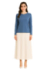 Modest Top 2 Colors Plus Size