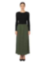Thumbnail: Modest Basic Skirt - 3 Lengths / 4 Colors